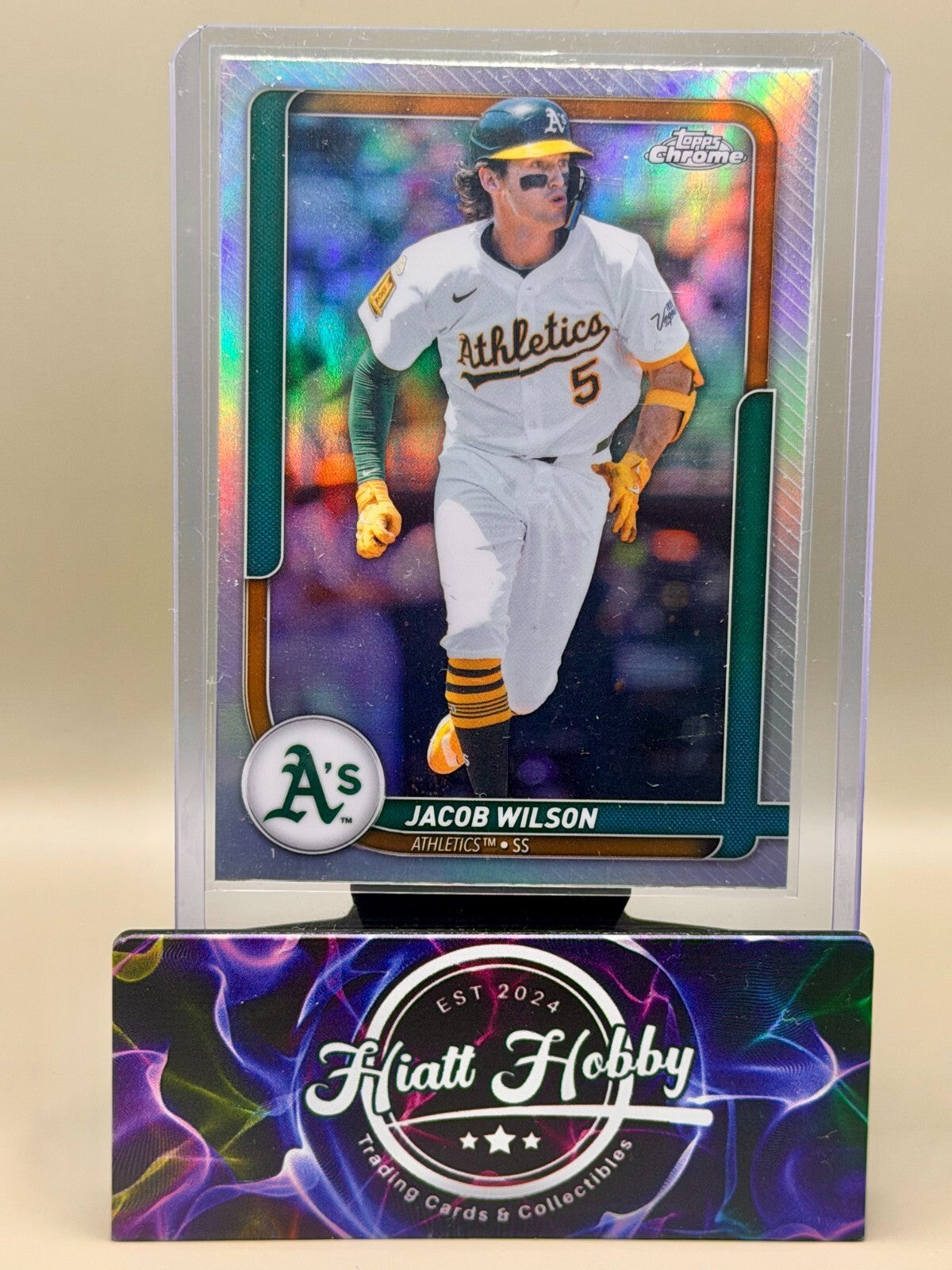 2026 Topps Series 2 Flagship Collection - #89 Jacob Wilson - Chrome Refractor