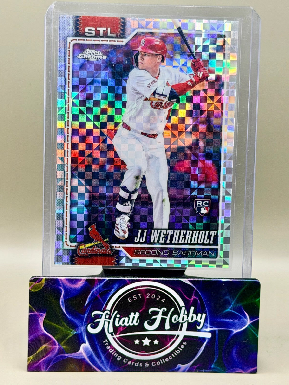 2026 Topps Chrome - #119 JJ Wetherholt - X-Fractor (RC)