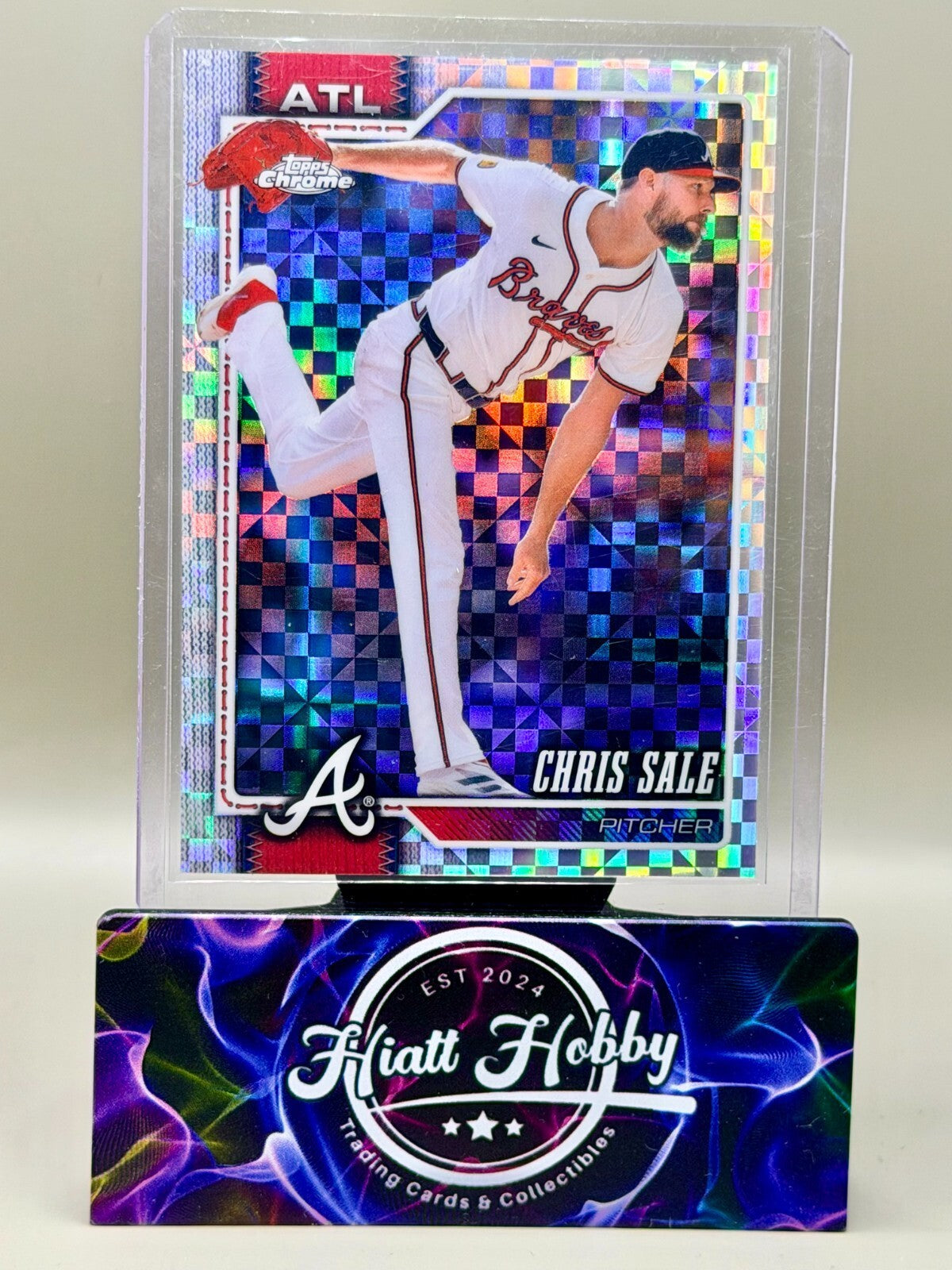2026 Topps Chrome - #296 Chris Sale - X-Fractor