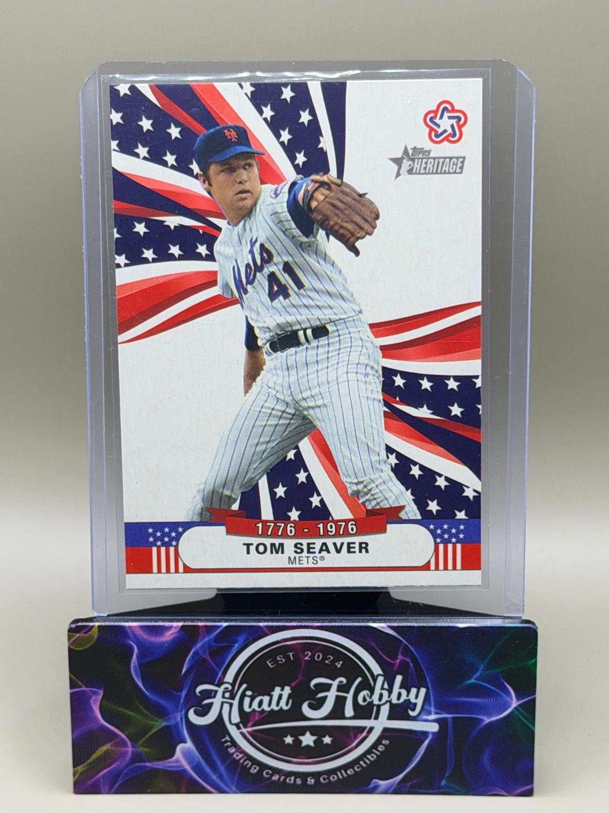 2025 Topps Heritage High Number - Bicentennial Stars Tom Seaver #BS-7