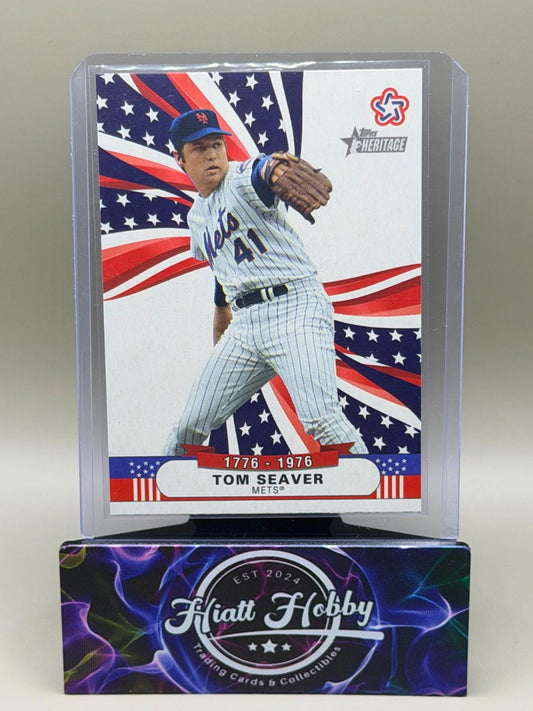 2025 Topps Heritage High Number - Bicentennial Stars Tom Seaver #BS-7