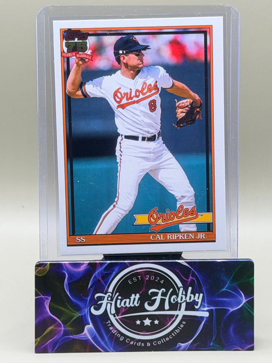 2026 Topps Series 1 #T91-87 Cal Ripken Jr - 35th Anniversary