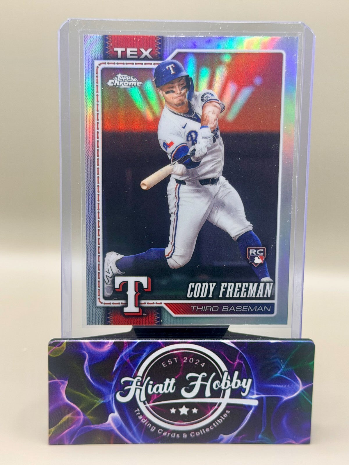 2026 Topps Chrome - #255 Cody Freeman - Refractor (RC)