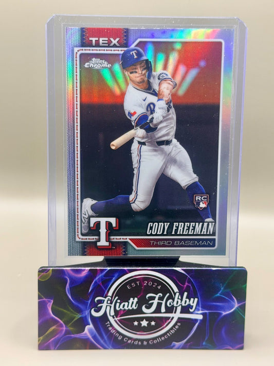2026 Topps Chrome - #255 Cody Freeman - Refractor (RC)