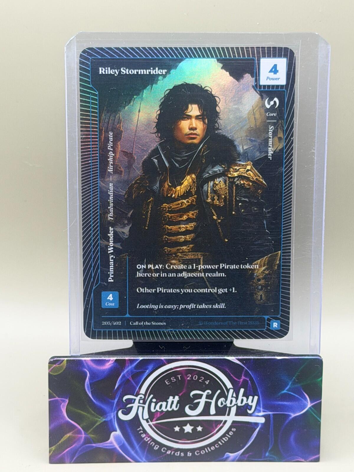 2025 Wonders of the First - #205/402 Riley Stormrider (R) - Classic Foil