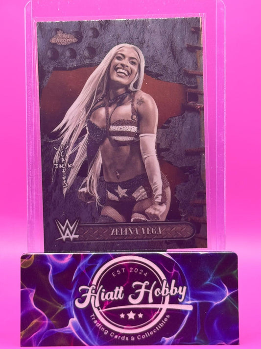 2025 Topps Chrome Cactus Jack WWE - Zelina Vega #38