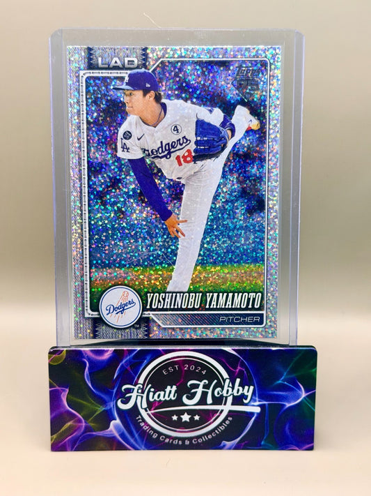2026 Topps Series 1 - #90 Yoshinobu Yamamoto - Confetti