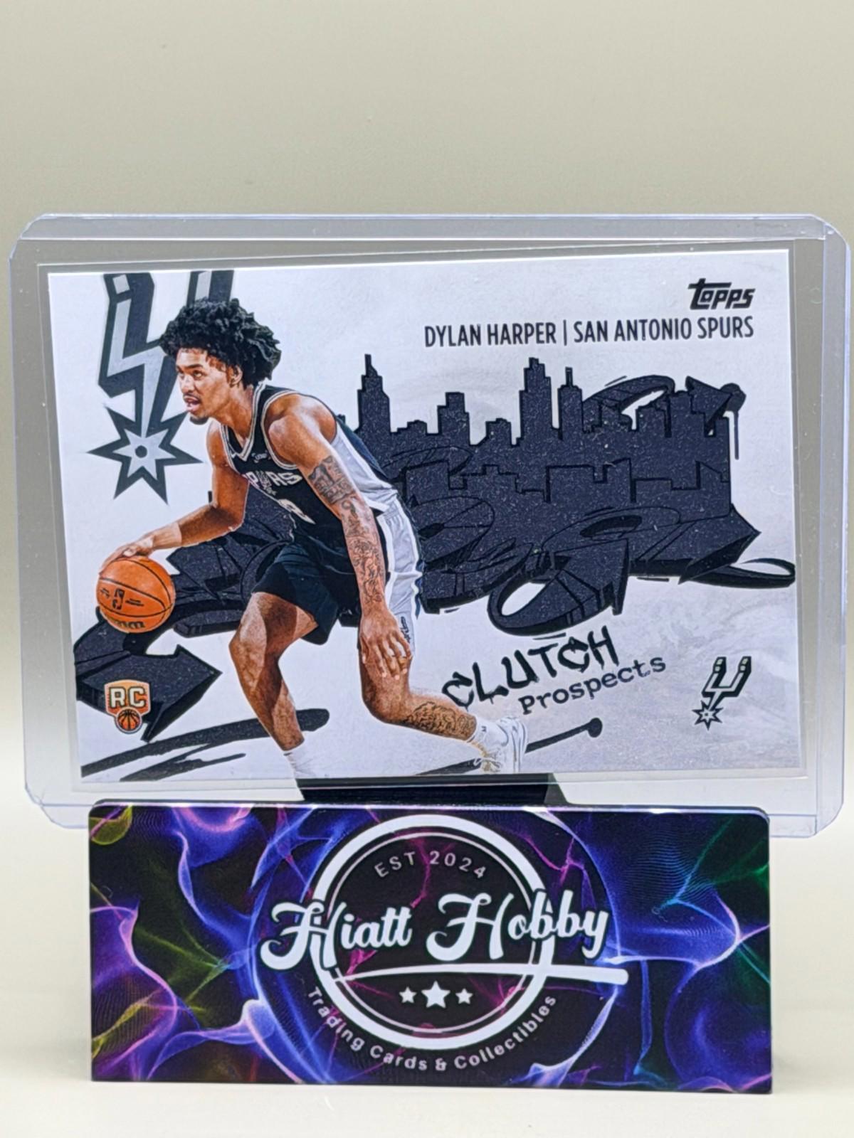 2025-26 Topps Basketball - Dylan Harper #CC-2 - Clutch City Prospects (RC)