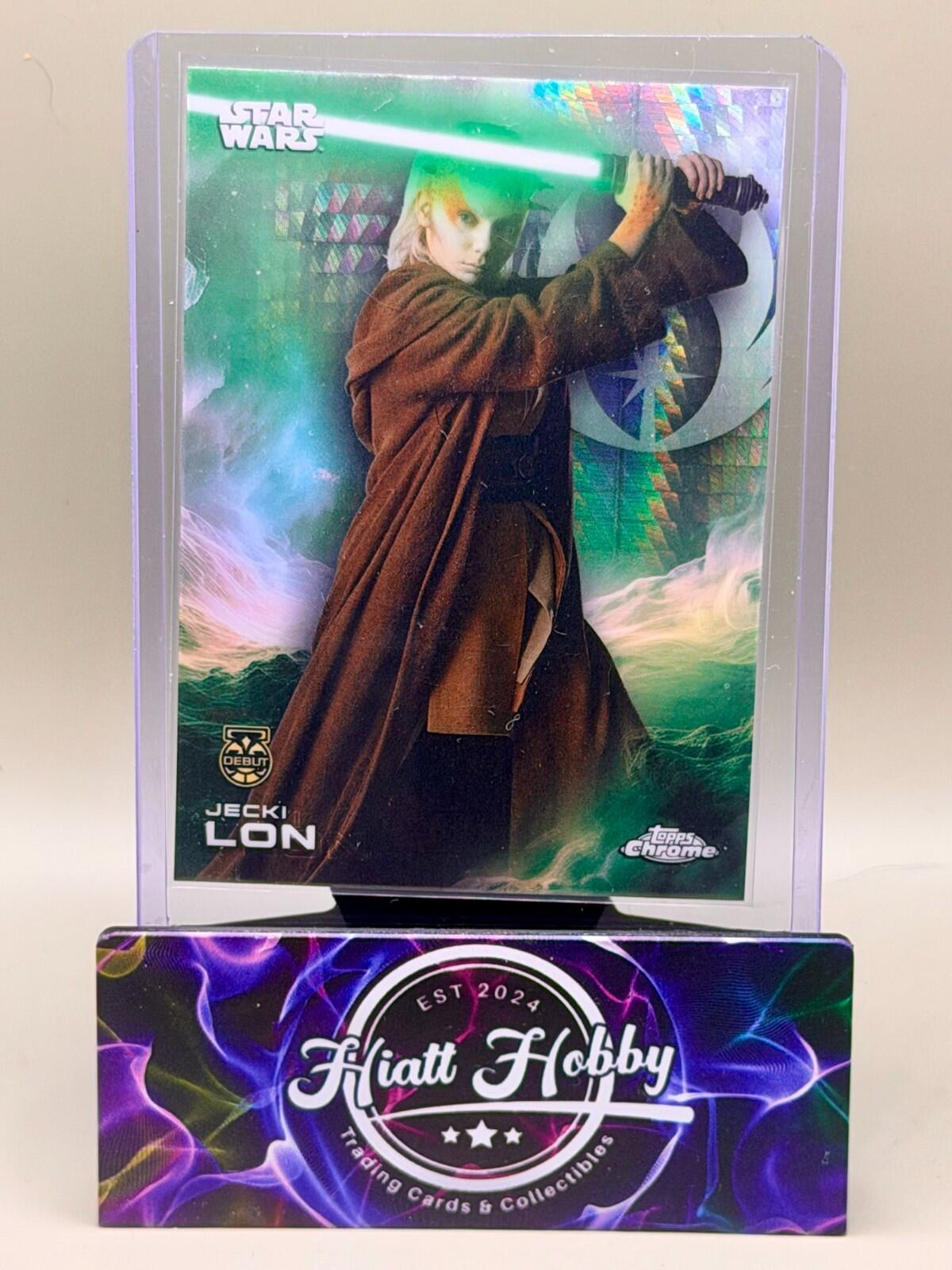 2025 Topps Chrome Star Wars - #64 Jecki Lon - Prism Refractor