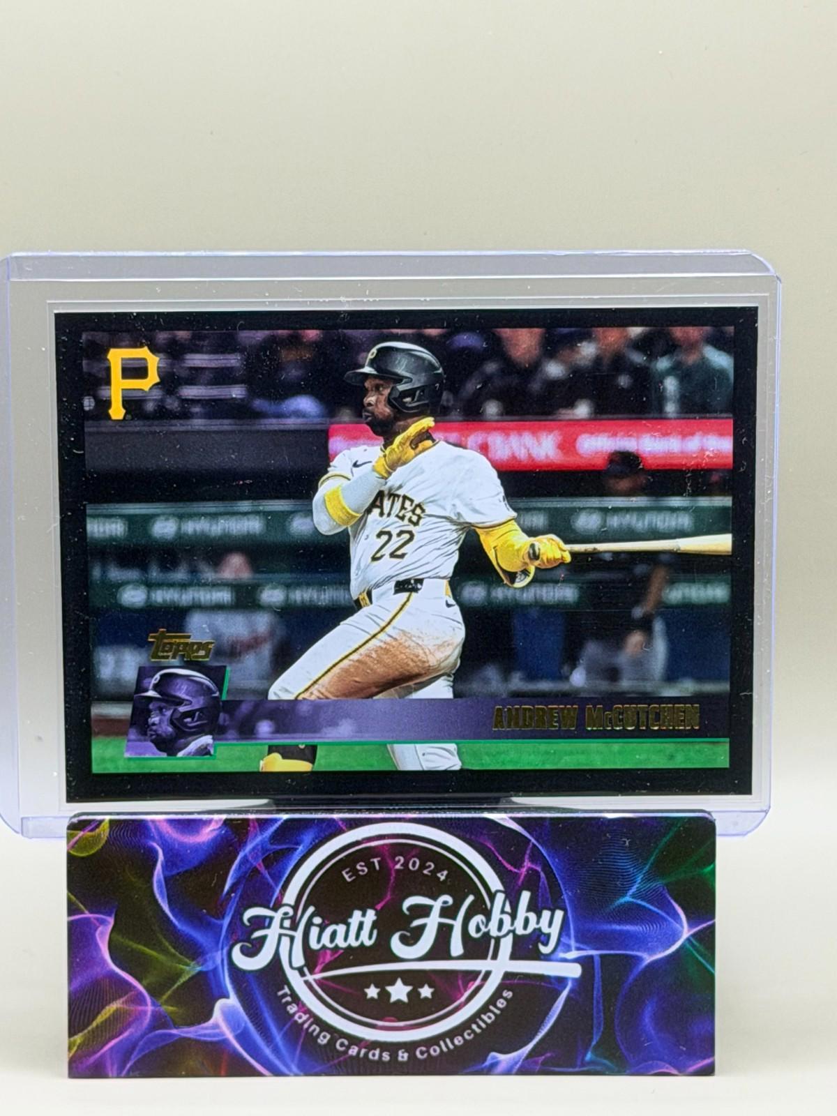 2025 Topps Archives - 1996 Topps Andrew McCutchen #103 Black Foilboard