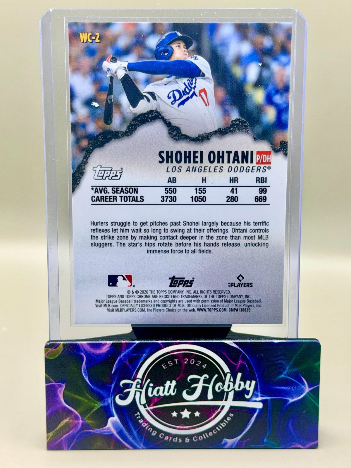 2026 Topps Chrome - #WC-2 Shohei Ohtani - Wrecking Crew