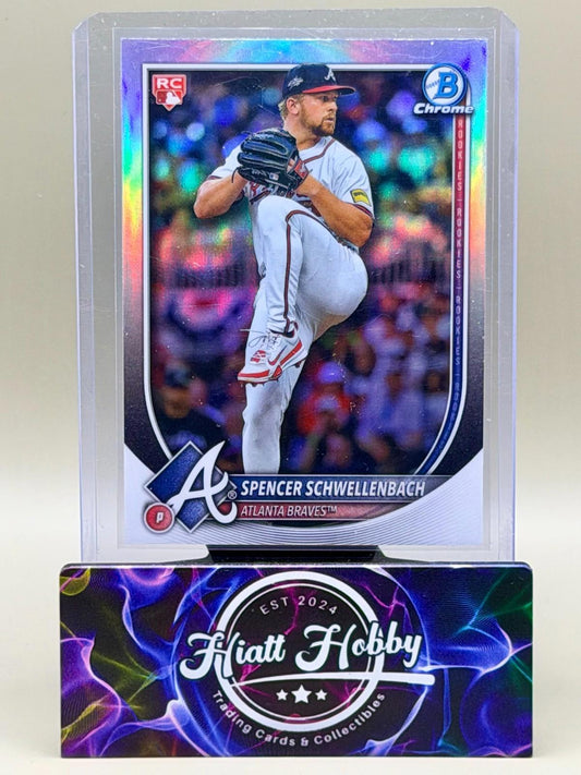 2025 Bowman Chrome - Spencer Schwellenbach #84 - Red Rookie Redempton SP (RC)