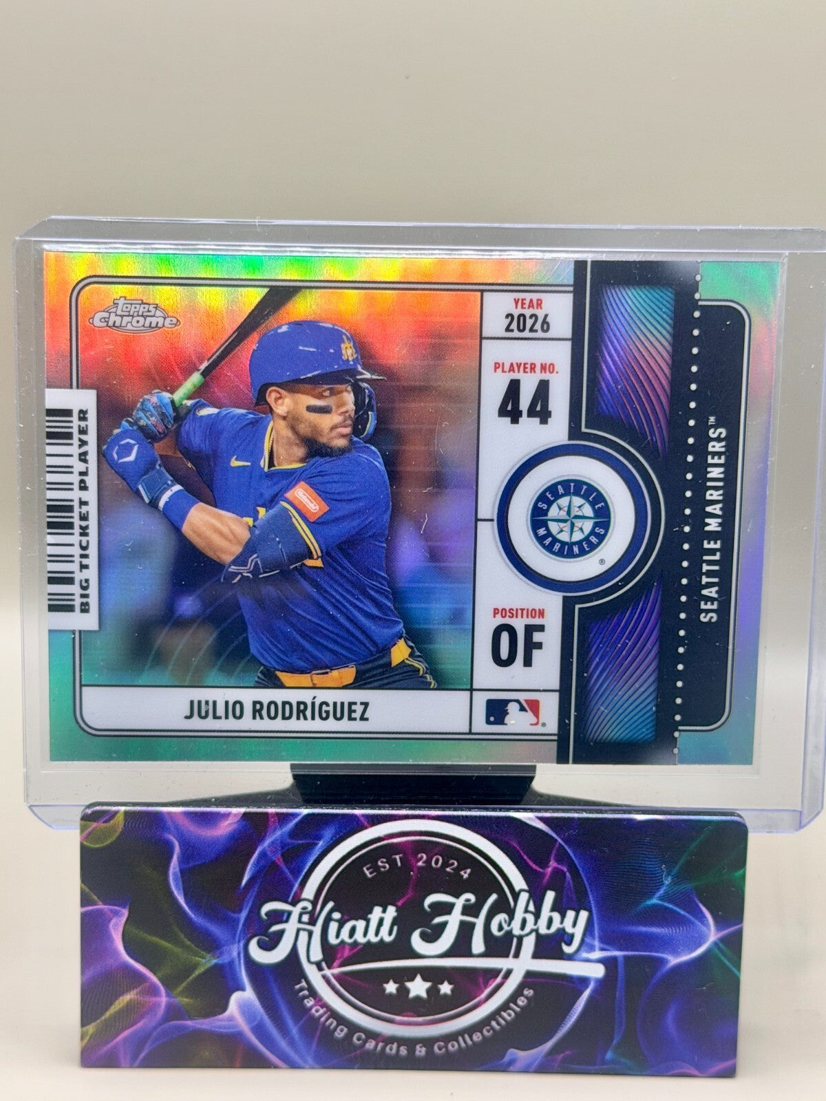 2026 Topps Chrome - #BTP-21 Julio Rodriguez - Big Ticket Player