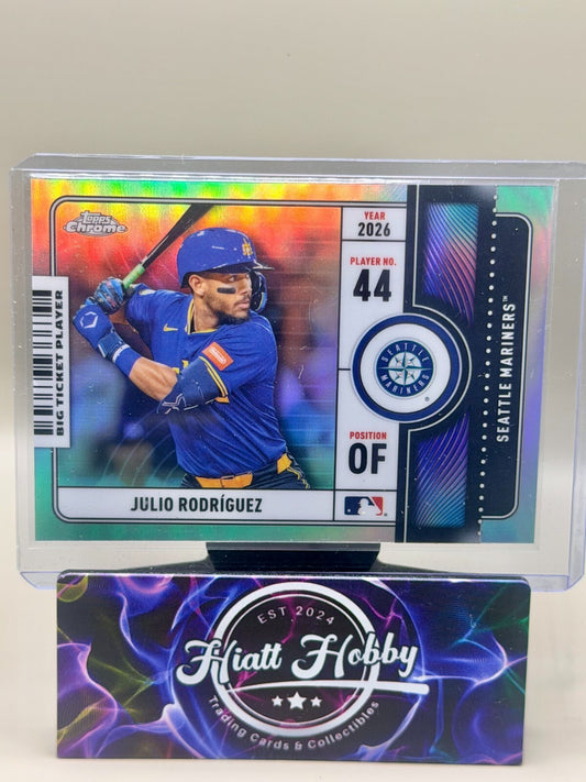 2026 Topps Chrome - #BTP-21 Julio Rodriguez - Big Ticket Player