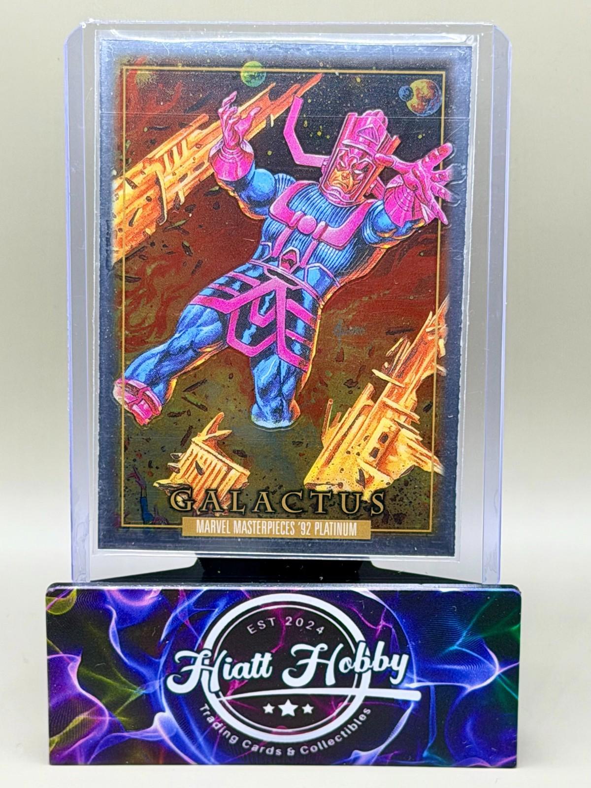 2024 Panini Skybox Marvel Masterpieces '92 Platinum - Galactus #30