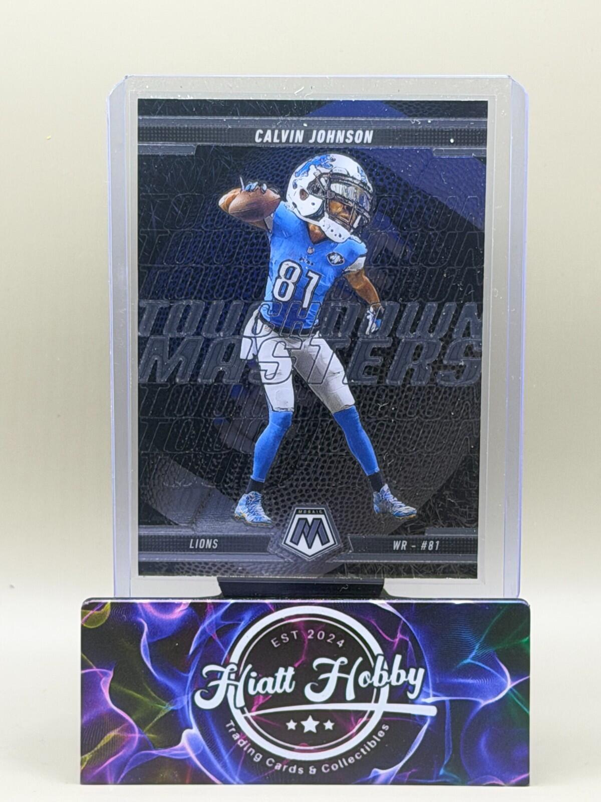 2025 Panini Mosaic Football - #16 Calvin Johnson - Touchdown Masters