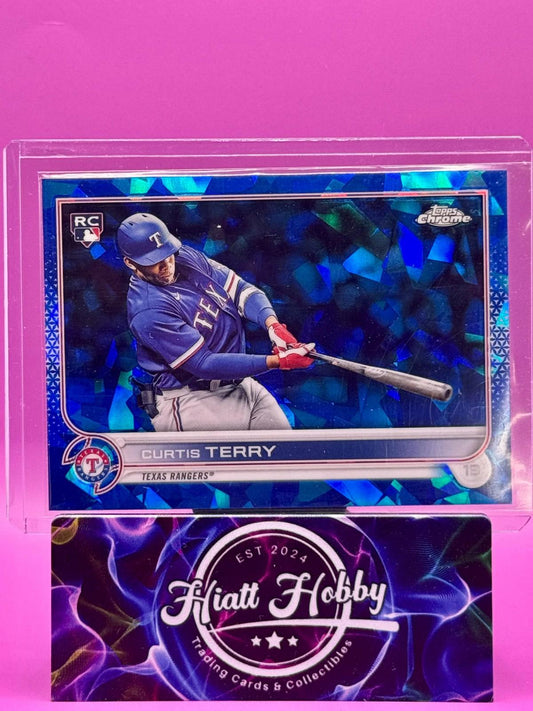 2022 Topps Chrome Sapphire Edition - Curtis Terry #97 (RC)