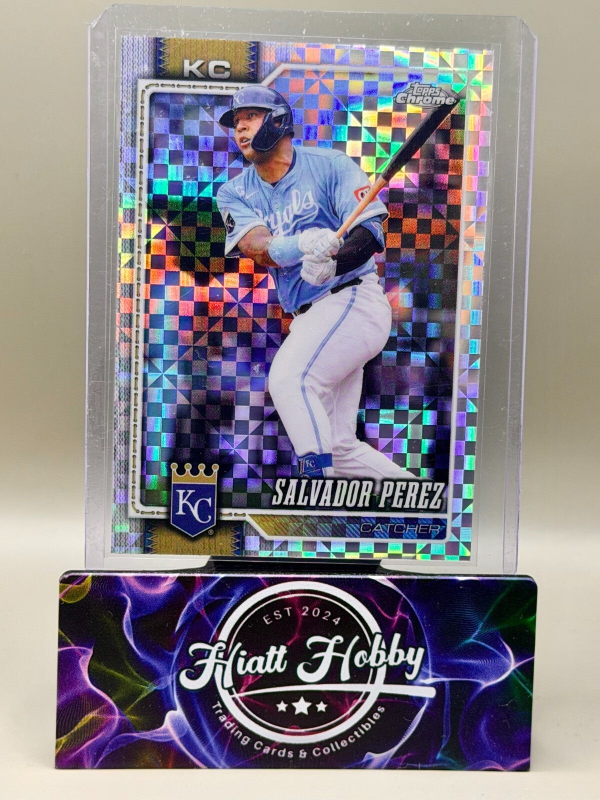 2026 Topps Chrome - #283 Salvador Perez - X-Fractor