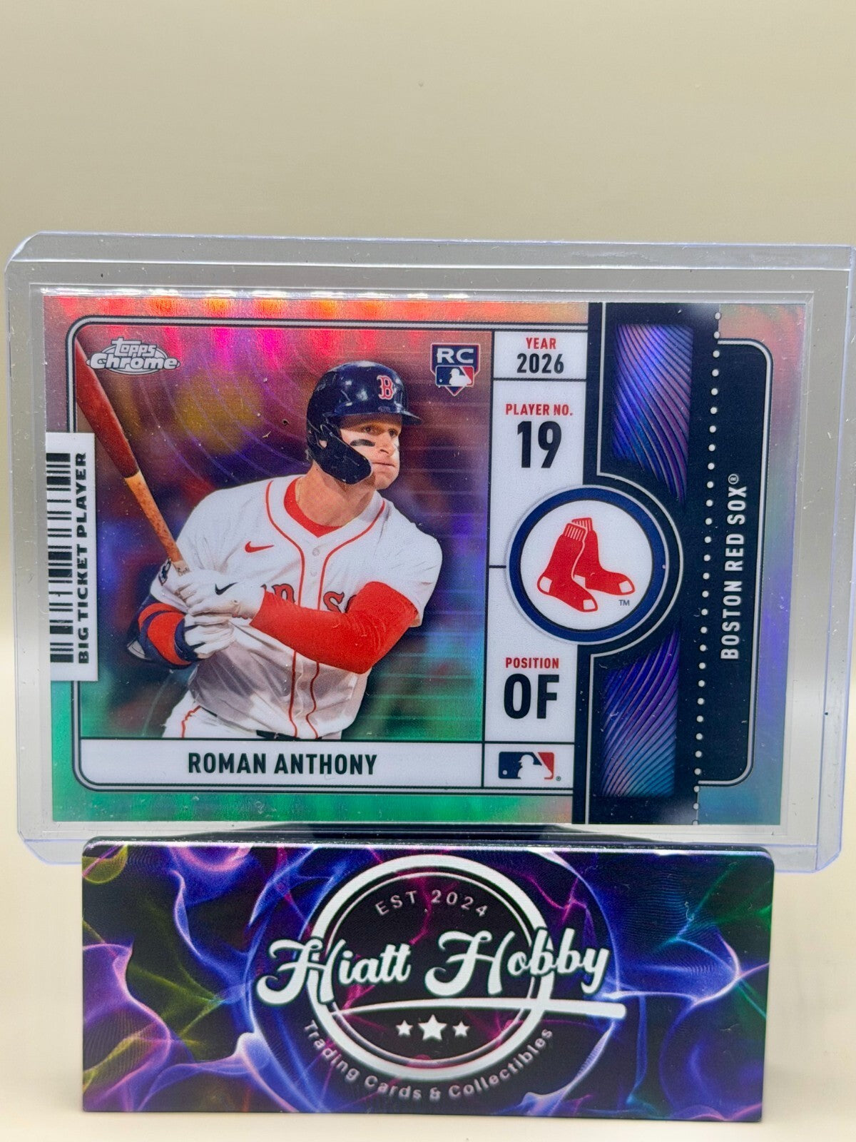 2026 Topps Chrome - #BTP-23 Roman Anthony - Big Ticket Player