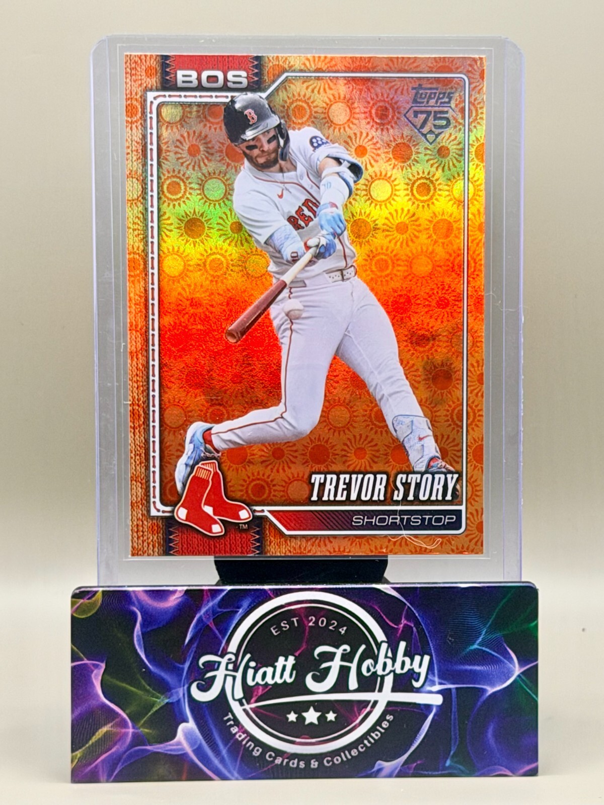 2026 Topps Series Two - #536 Trevor Story - Holiday Sun Foil