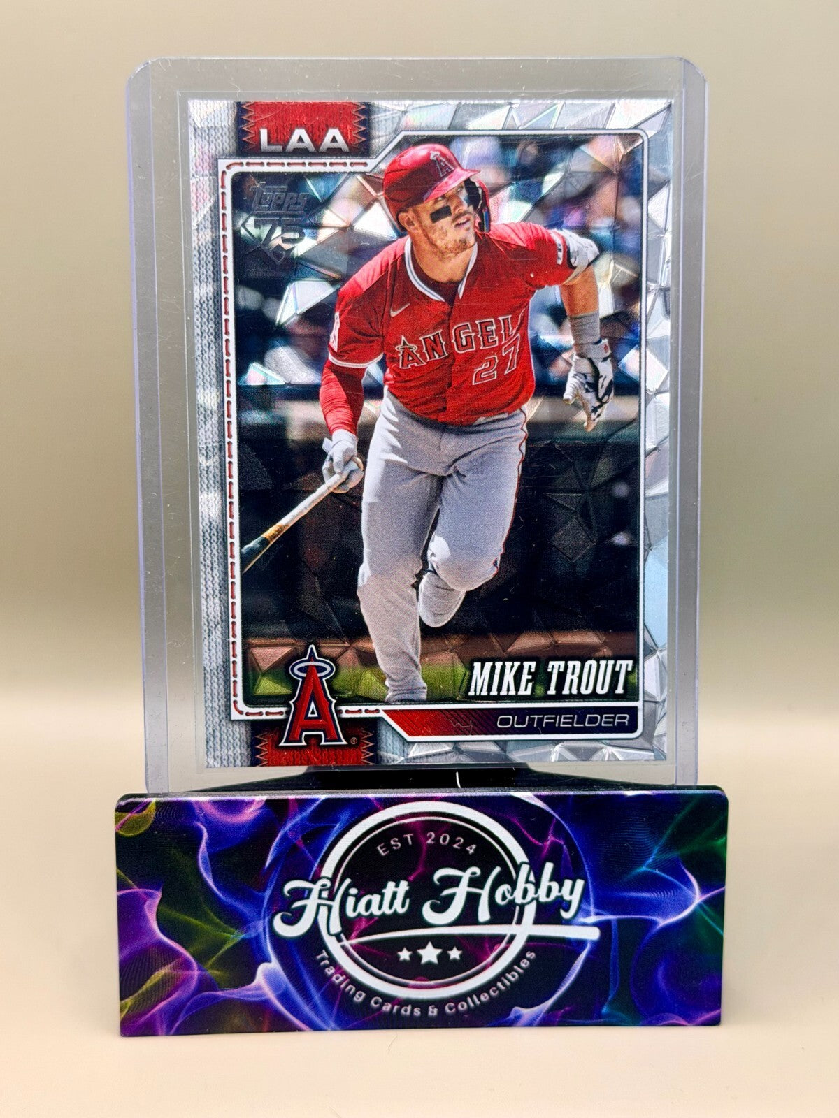2026 Topps Series 1 - #350 Mike Trout - Diamante Foil
