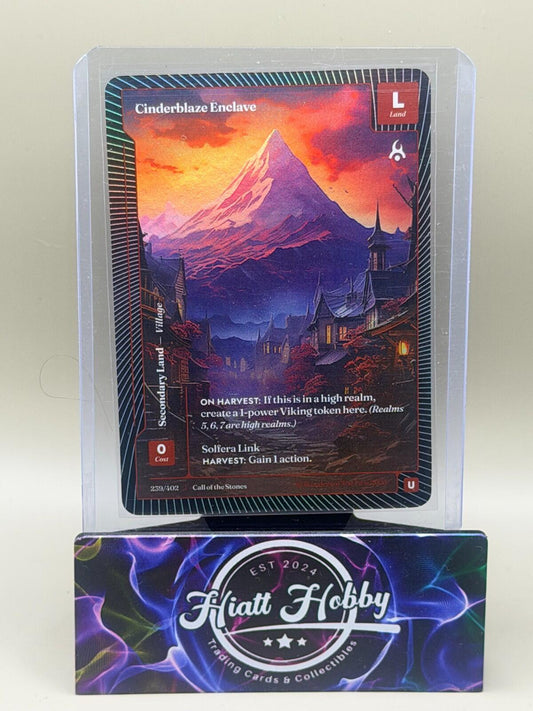 2025 Wonders of the First - #239/402 Cinderblaze Enclave (U) - Classic Foil