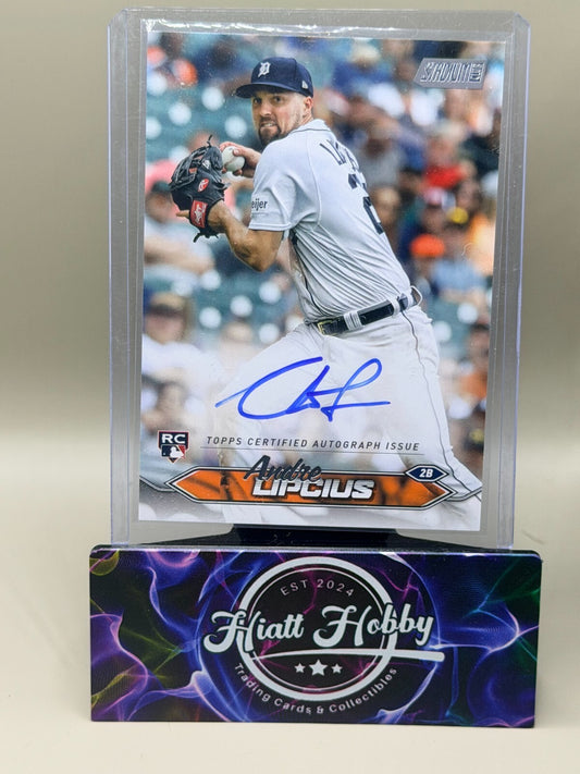 2024 Topps Stadium Club - #SCBA-AL Andre Lipcius Auto (AU, RC)