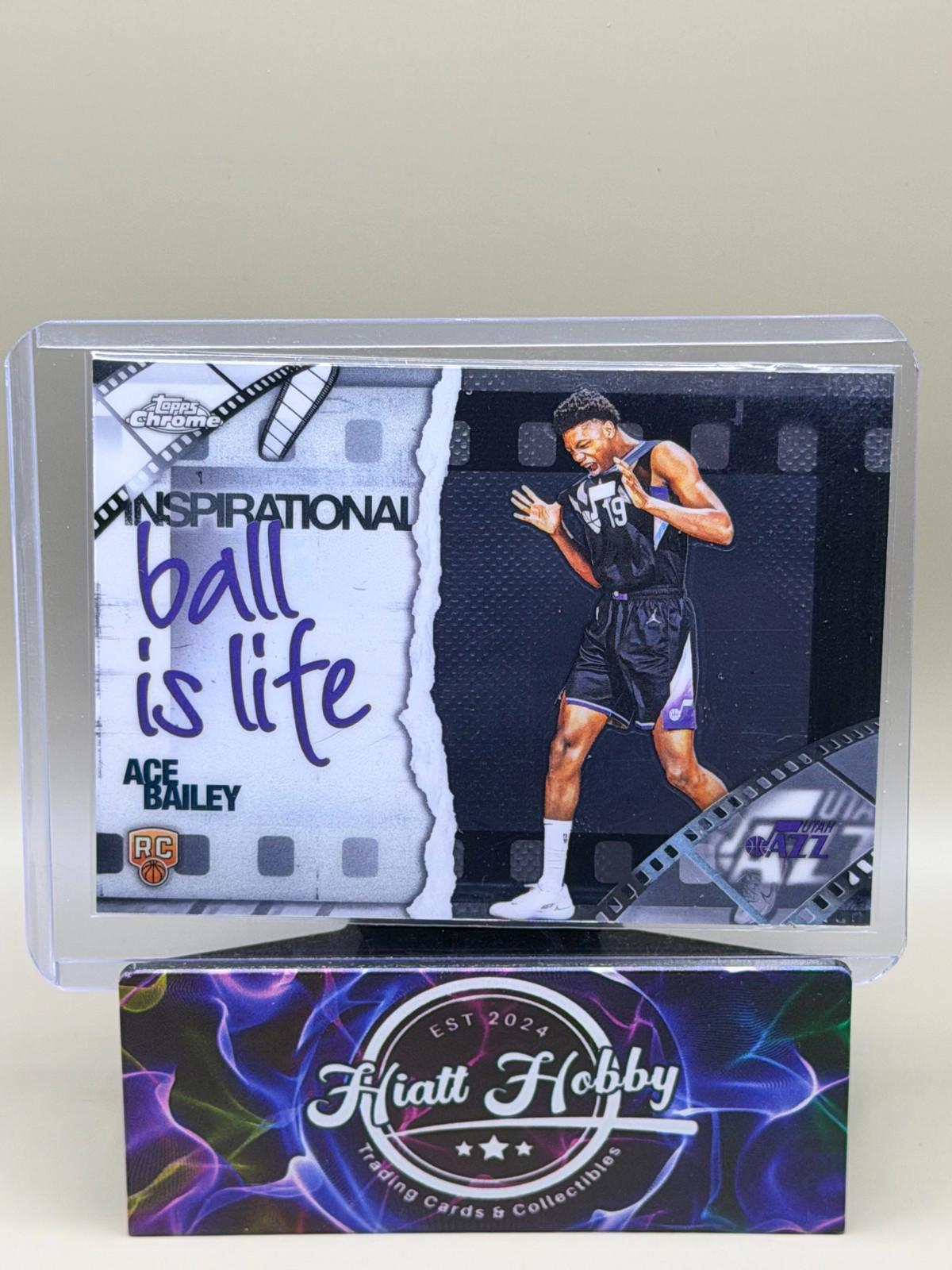 2025-26 Topps Chrome - Inspirational Ace Bailey #IP-20 (RC)
