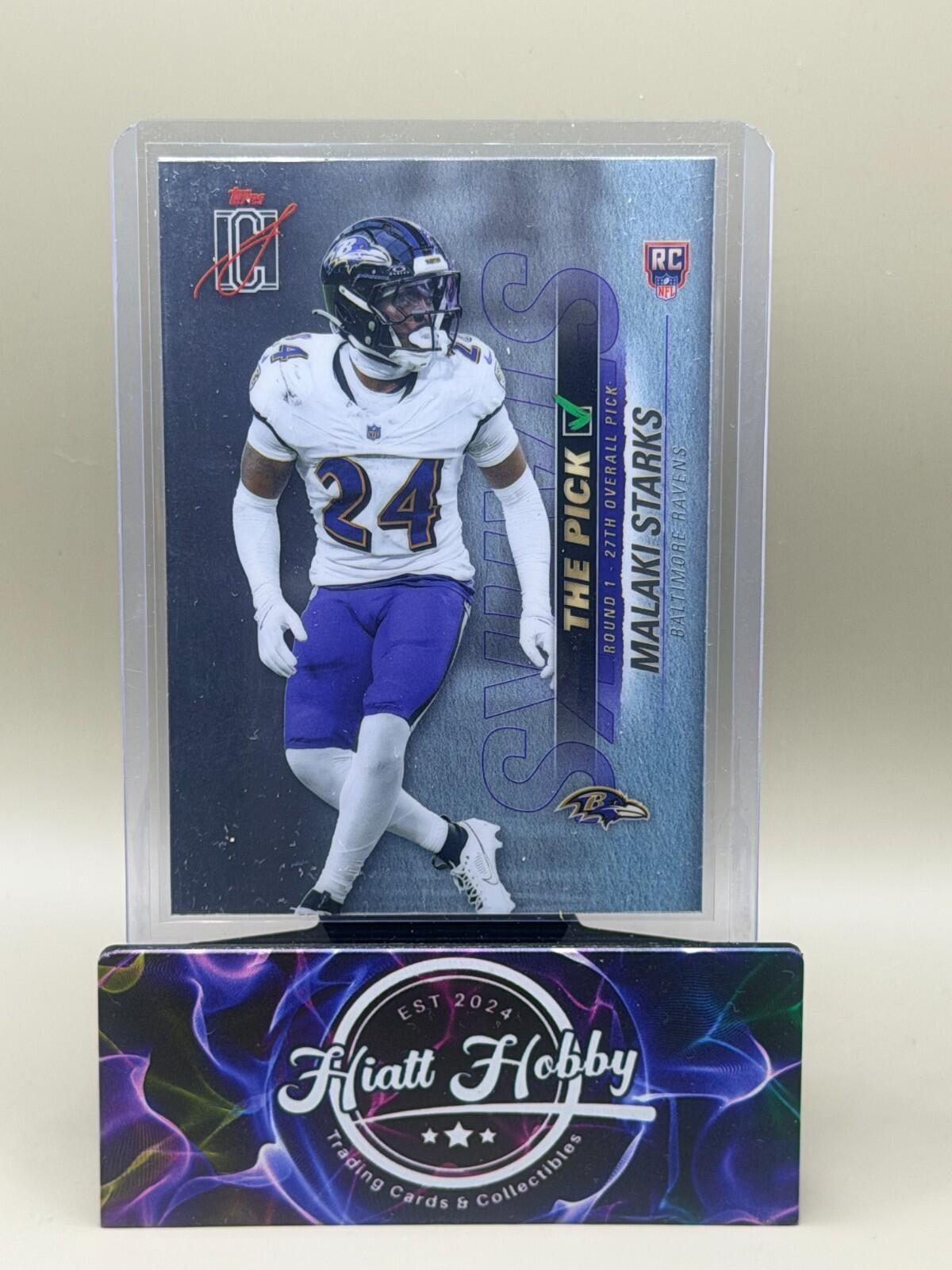 2025 Topps Signature Series Football - #TP-3 Malaki Starks - The Pick (RC)