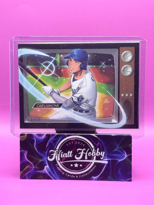 2025 Bowman - Jac Caglianone #BA-16 - Black Anime /10 - Case Hit (RC)
