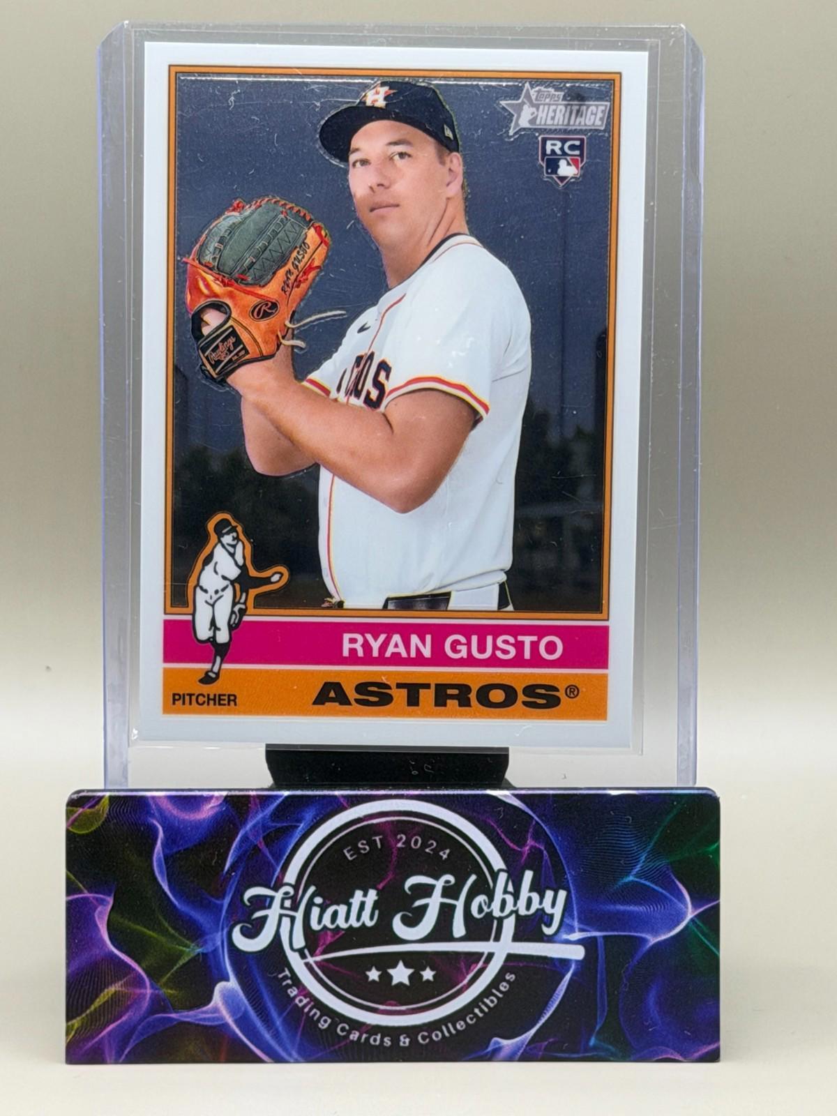 2025 Topps Heritage High Number - Ryan Gusto #511 - Chrome (RC)