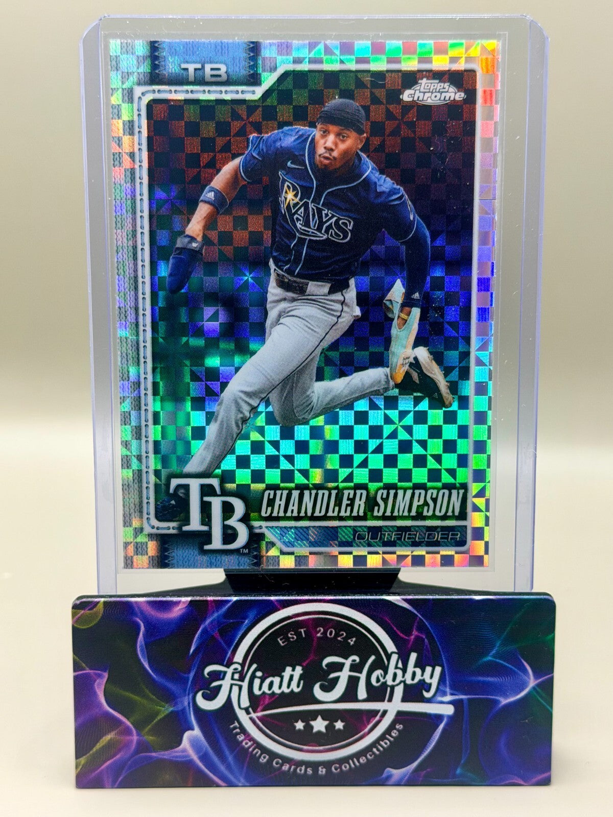 2026 Topps Chrome - #152 Chandler Simpson - X-Fractor