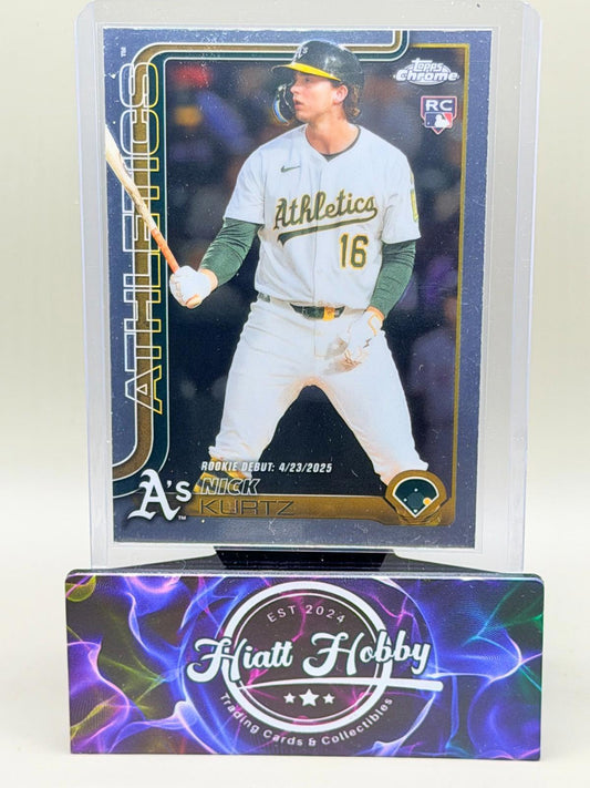 2025 Topps Chrome Update - Nick Kurtz #USC180