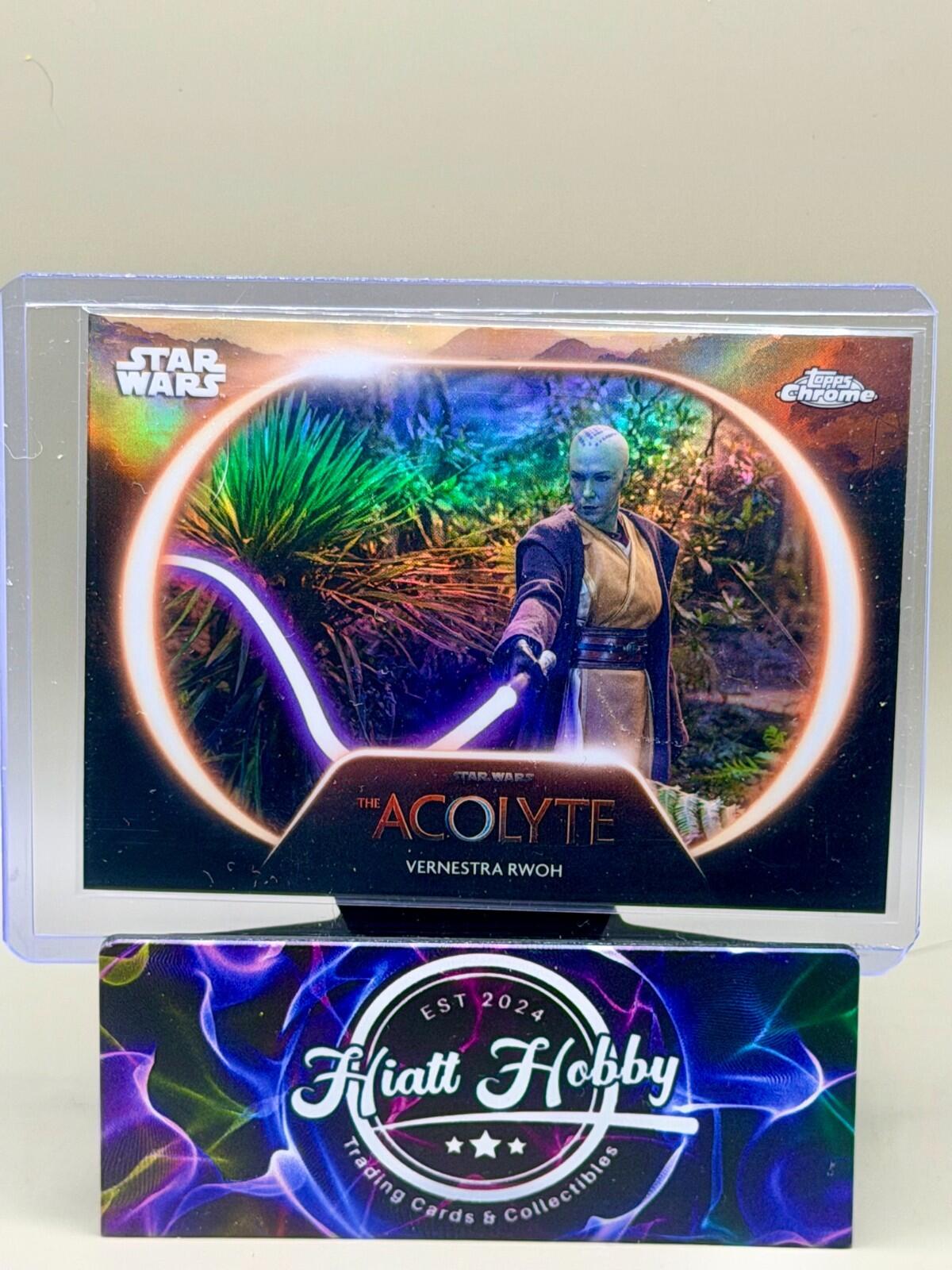 2025 Topps Chrome Star Wars - #AC-16 Vernestra Rwoh - The Acolyte