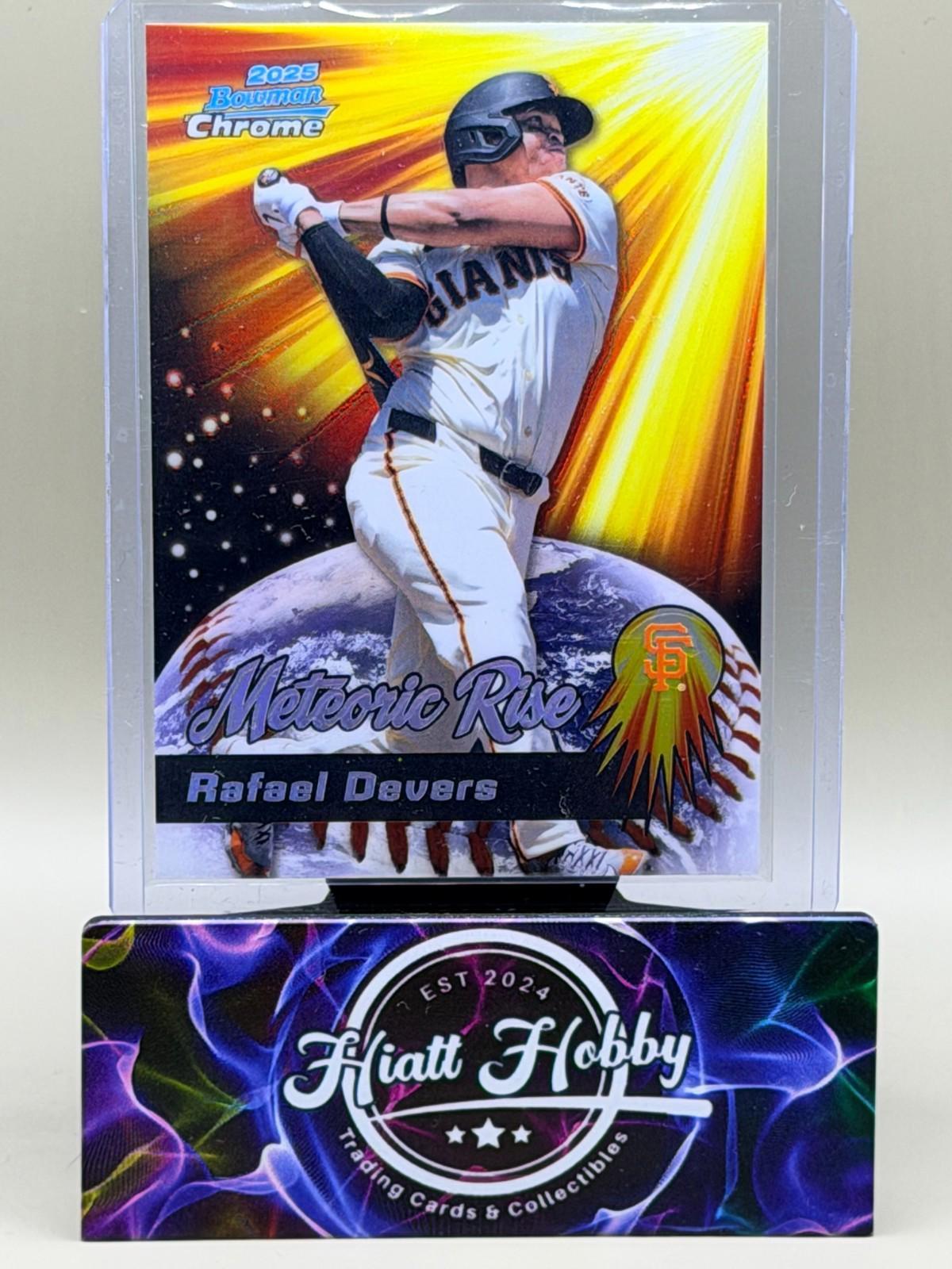 2025 Bowman Chrome - Meteoric Rise Rafael Devers #MR-13