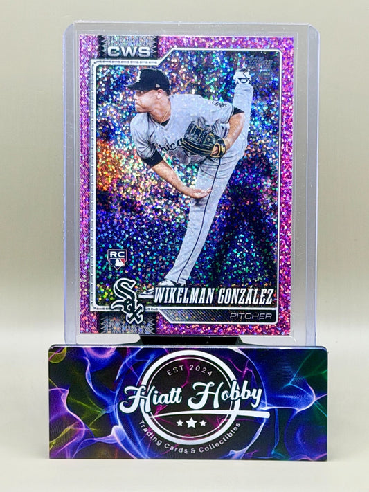 2026 Topps Series 1 - #167 Wikelman Gonzalez - Pink Confetti (RC)