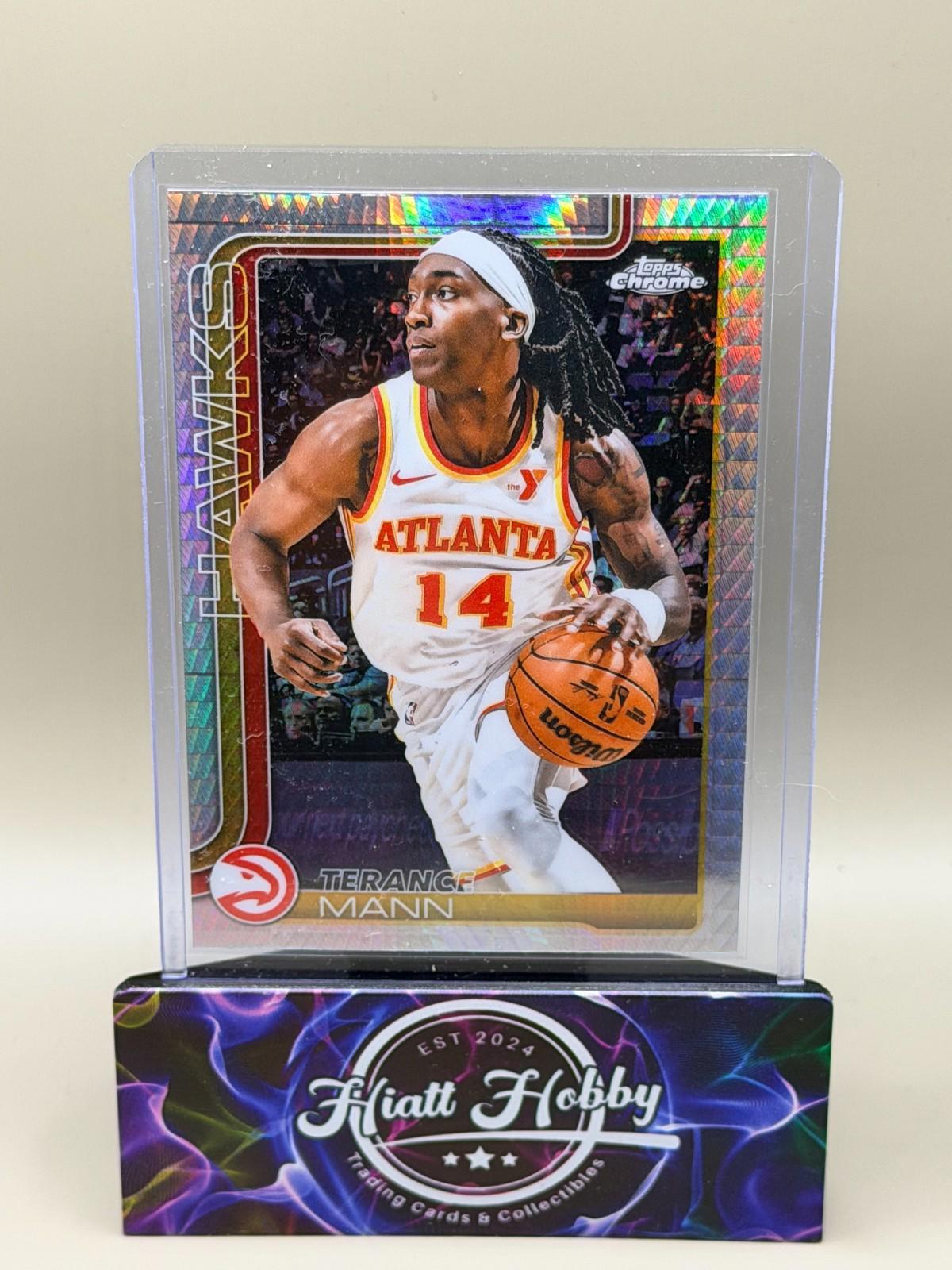 2025-26 Topps Chrome - Terance Mann #9 - Prism Refractor
