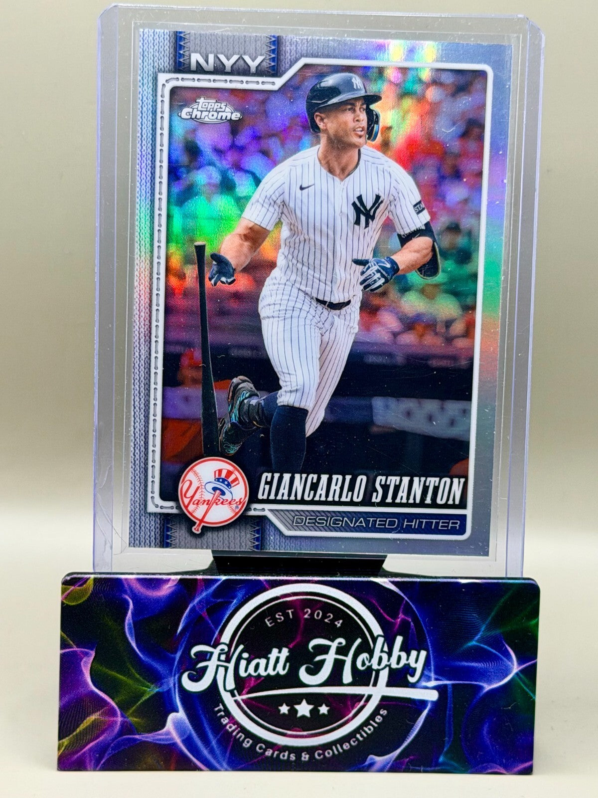 2026 Topps Chrome - #144 Giancarlo Stanton - Refractor