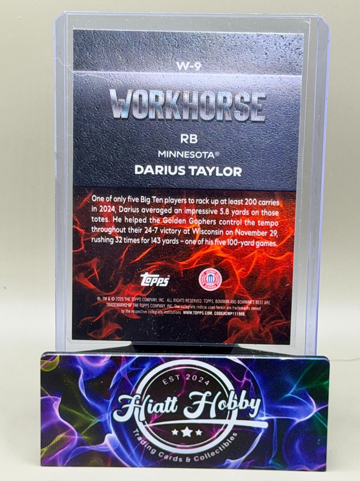 2025 Bowman's Best University Inserts  - Complete your set.  Combined Shipping