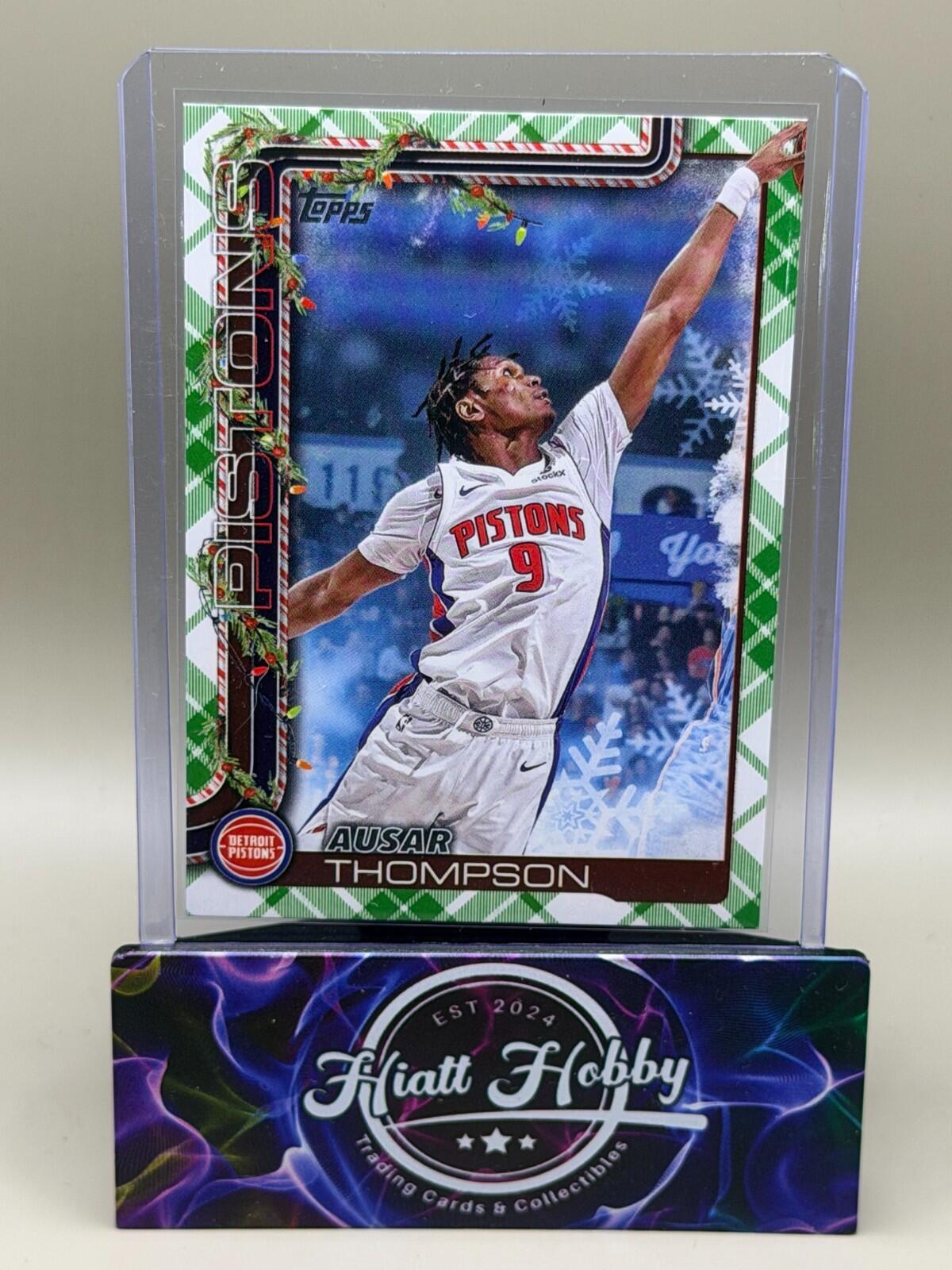 2025-26 Topps Holiday Basketball Plaid Parallels - Complete your set.