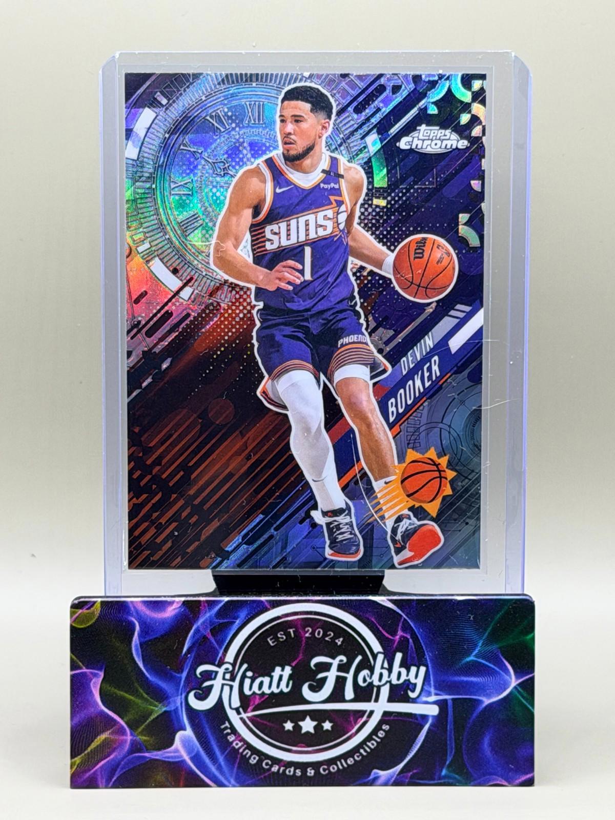 2025-26 Topps Chrome - Devin Booker #GT-4 - Go Time - Refractor