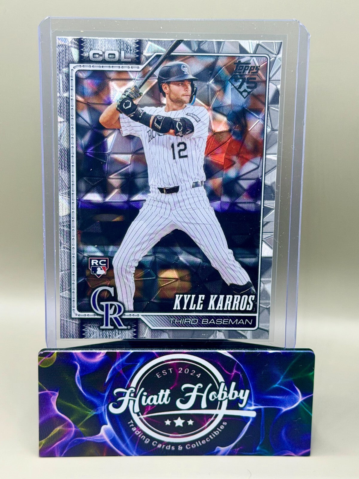 2026 Topps Series 1 - #334 Kyle Karros - Diamante (RC)
