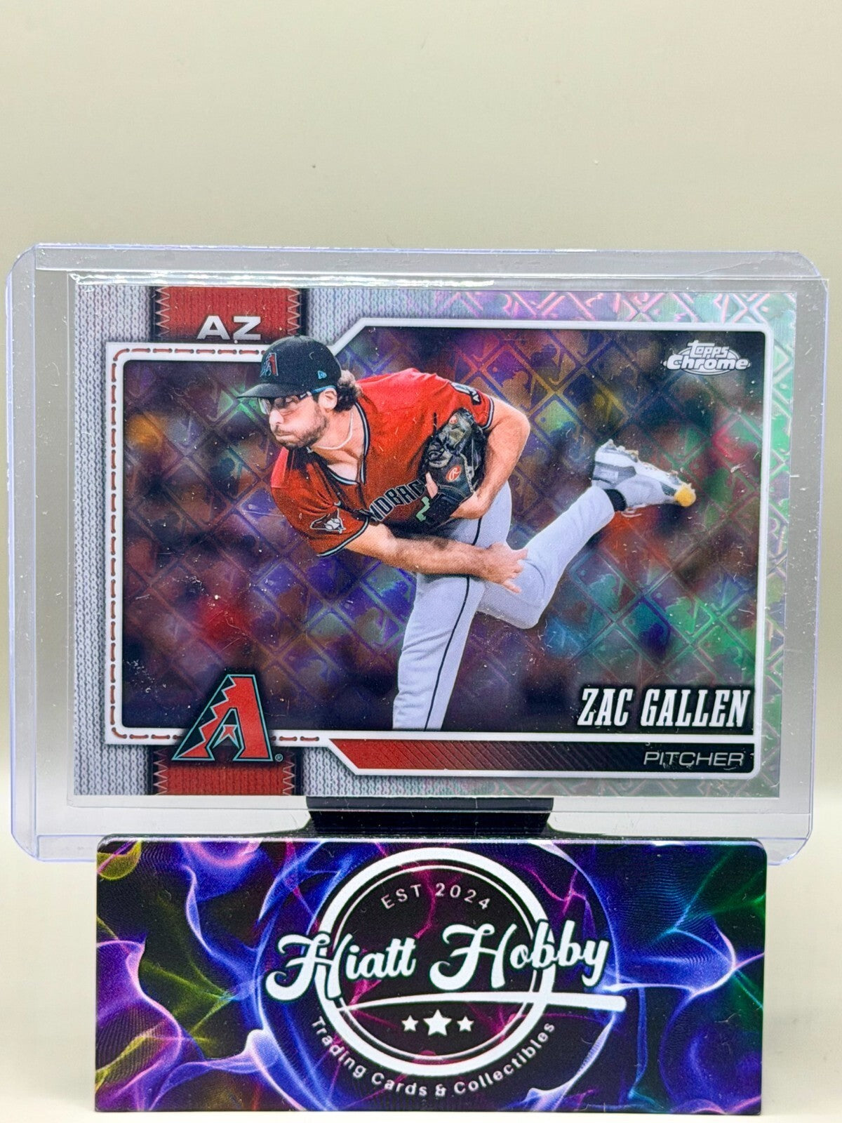 2026 Topps Chrome - #158 Zac Gallen - Logofractor