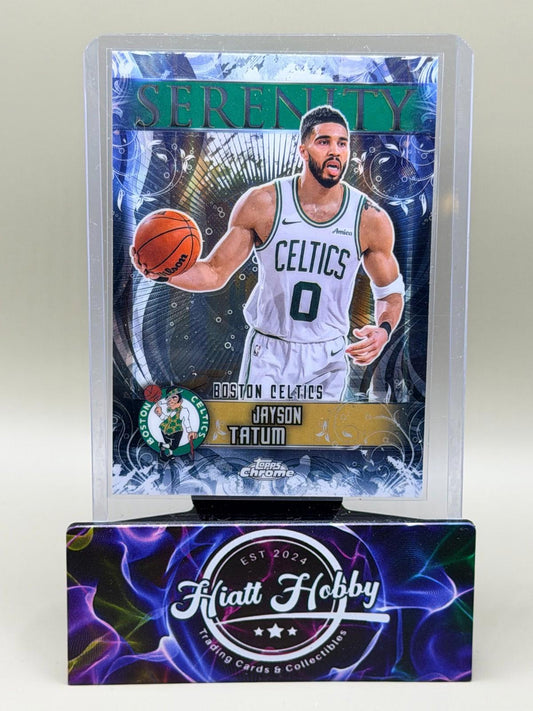 2025-26 Topps Chrome - Jayson Tatum #SY-7 - Serenity