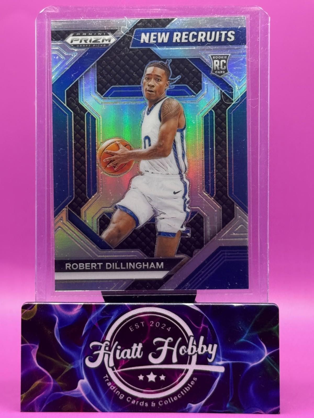 2024 Panini Prizm Draft Picks - New Recruits Robert Dillingham #18 Silver (RC)
