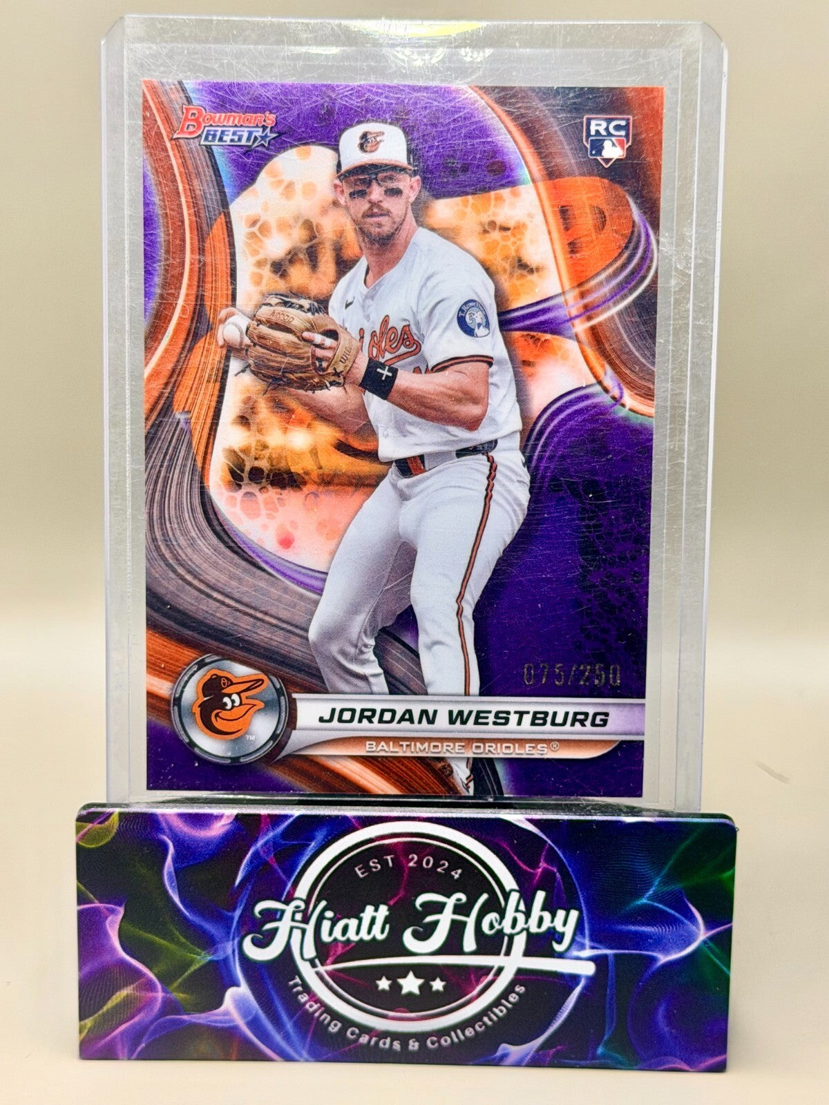 2024 Bowman's Best - #11 Jordan Westburg - Purple /250 (RC)