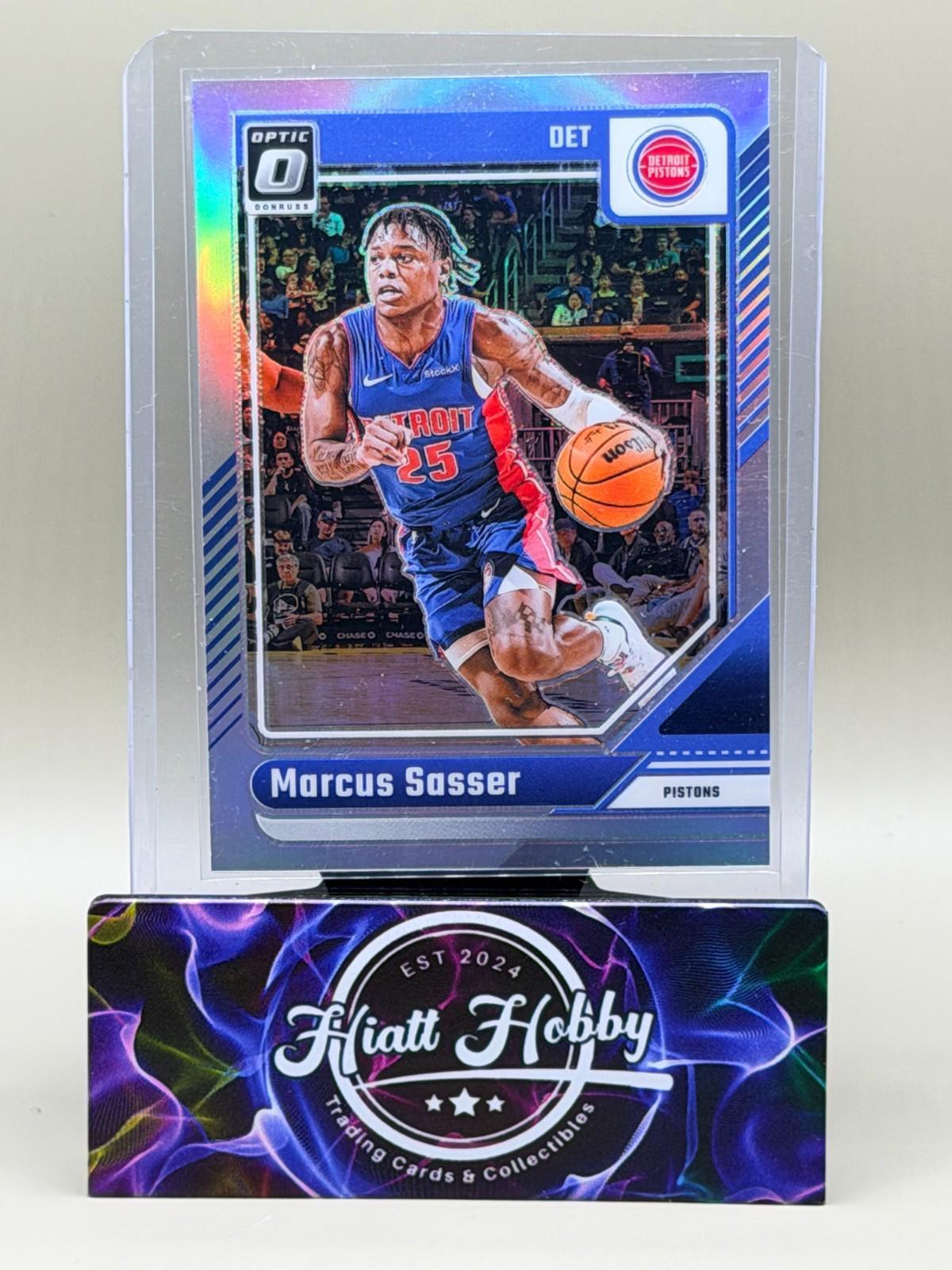 2024-25 Panini Donruss Optic - Marcus Sasser #202 - Silver Holo Prizm