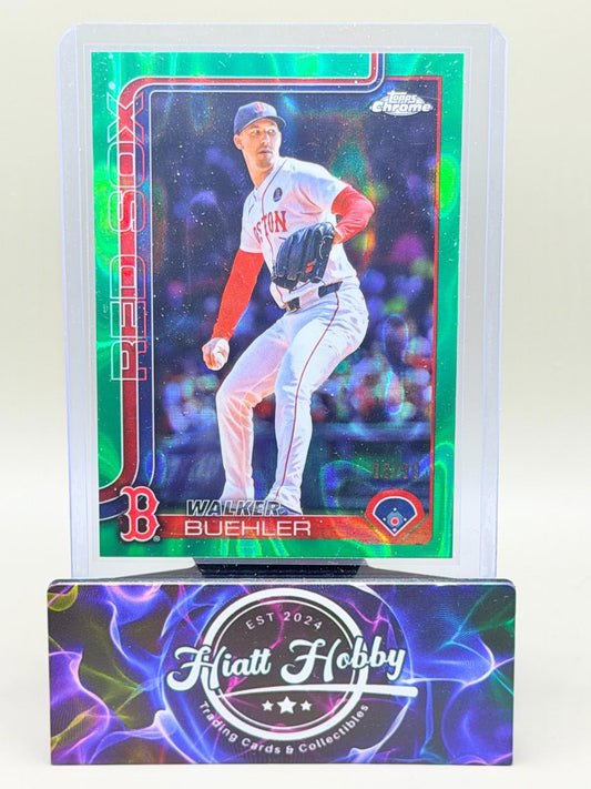 2025 Topps Chrome Update - Walker Buehler #USC55 - Green Lava /99