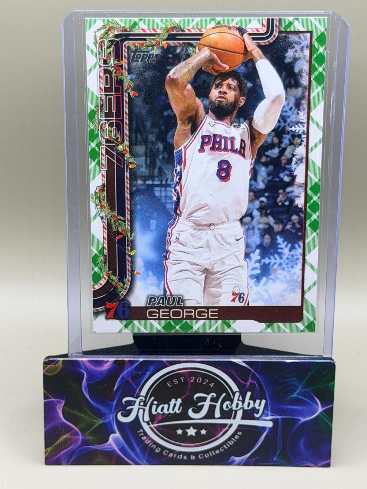 2025-26 Topps Holiday Basketball Plaid Parallels - Complete your set.