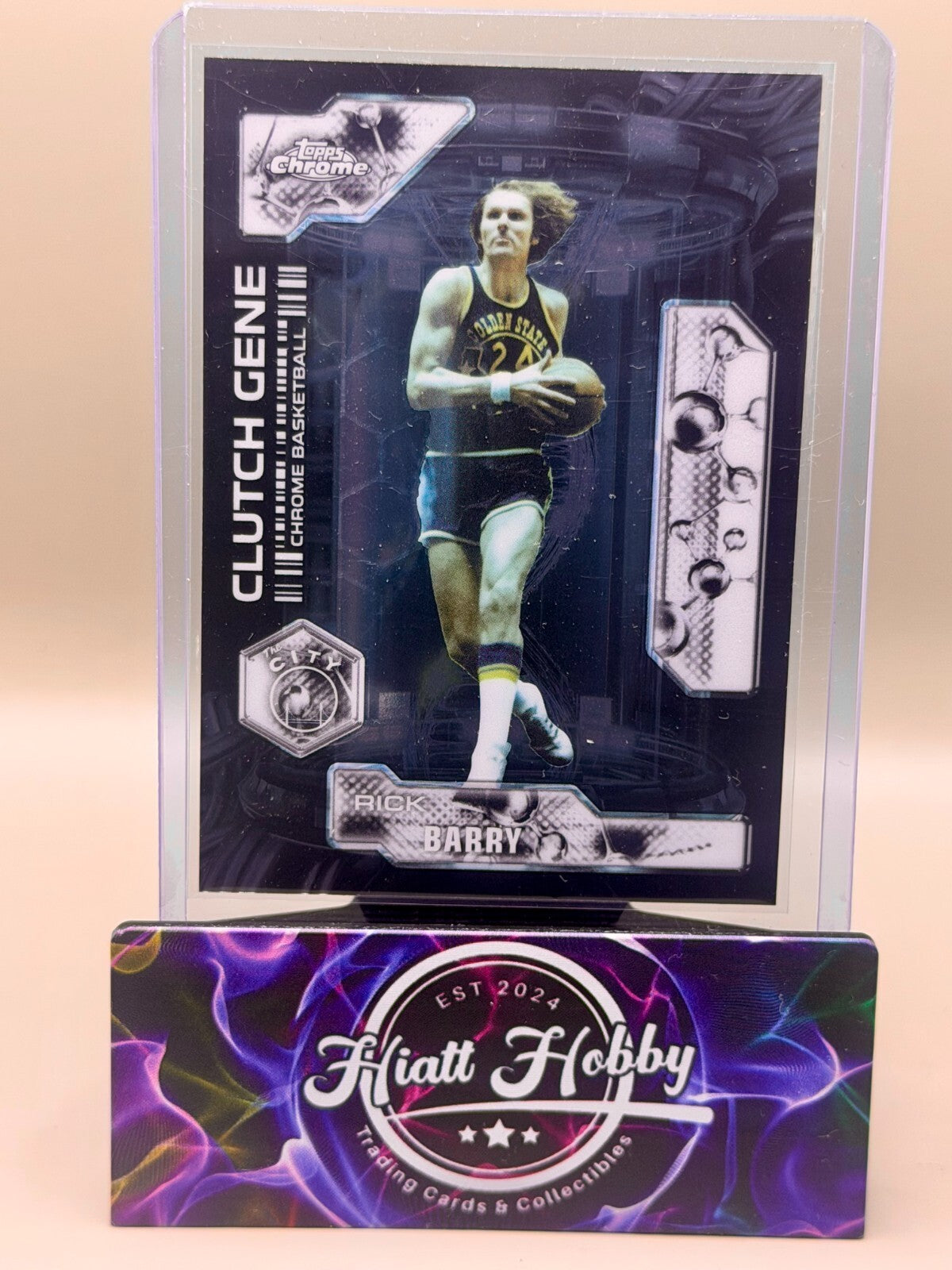 2025-26 Topps Chrome Update - #CG-29 Rick Barry - Clutch Gene